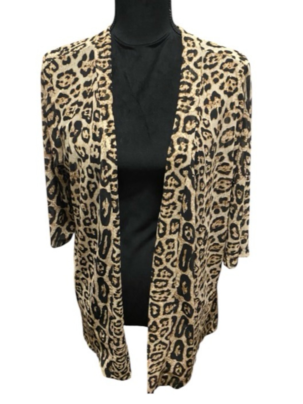 Crazy Train Leopard Print Cardigan
